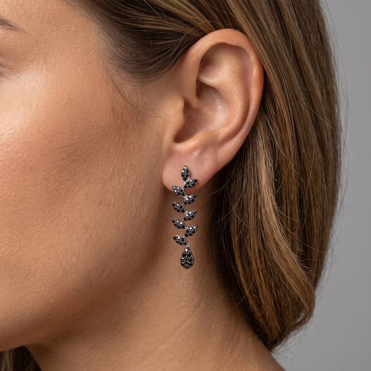Dreamfall Diamond 14K Yellow Gold Drop Earrings