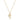Diamond Crescent Moon 14K (or 18k upon request) Yellow Gold Star Necklace