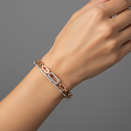Timeless Diamond Enchanted Bracelet in 14K Yellow Gold