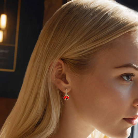 Twilight Diamond Danglers Drop Earrings in 14K Yellow Gold