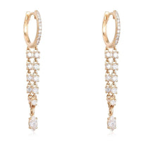Diamond Wondrous Danglers Drop Earrings in 14K Yellow Gold