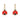 Twilight Diamond 14K (or 18k upon request) Yellow Gold Danglers Drop Earrings