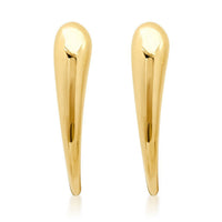 Vivid Long Drop Earrings in 14K Yellow Gold