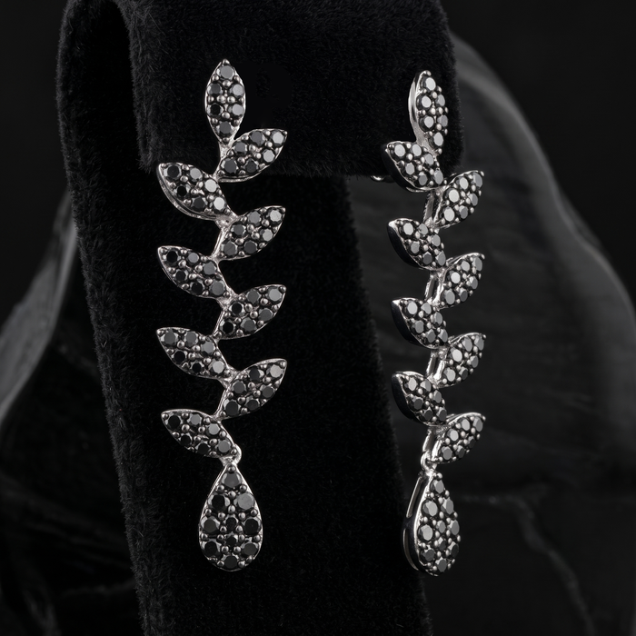 Dreamfall Diamond 14K Yellow Gold Drop Earrings