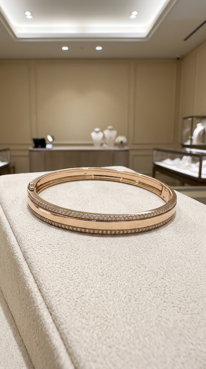 Splendor Diamond Bracelet in 14K Yellow Gold