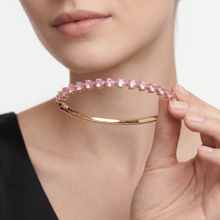 Luxe Gemstone Diamond Bracelet in 14K Yellow Gold