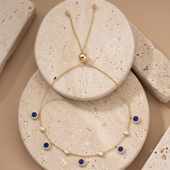 Celestial Trinkets Charm Bracelet in 14K Yellow Gold