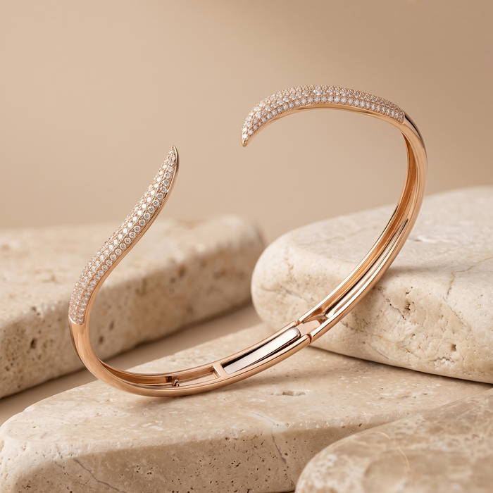 Leaflight Harmony Marquise Diamond Bracelet in 14K Yellow Gold