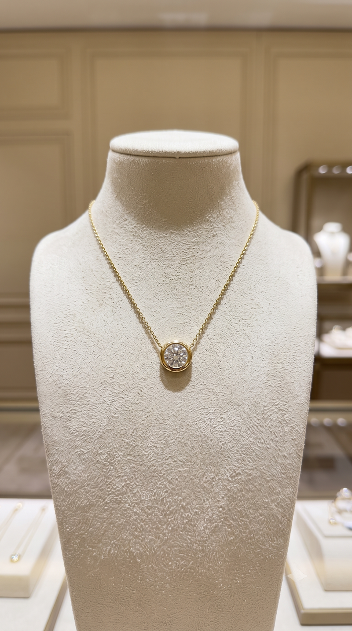 Diamond Lush Diamond 14K Yellow Gold Pendant Necklace
