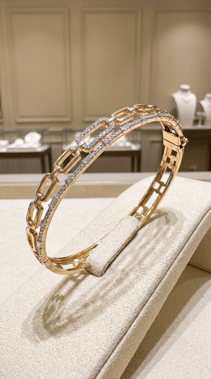 Timeless Diamond Enchanted Bracelet in 14K Yellow Gold