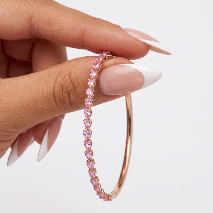 Luxe Gemstone Diamond Bracelet in 14K Yellow Gold