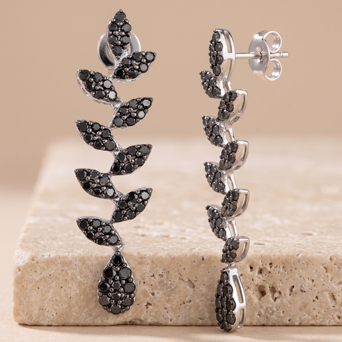 Dreamfall Diamond 14K Yellow Gold Drop Earrings