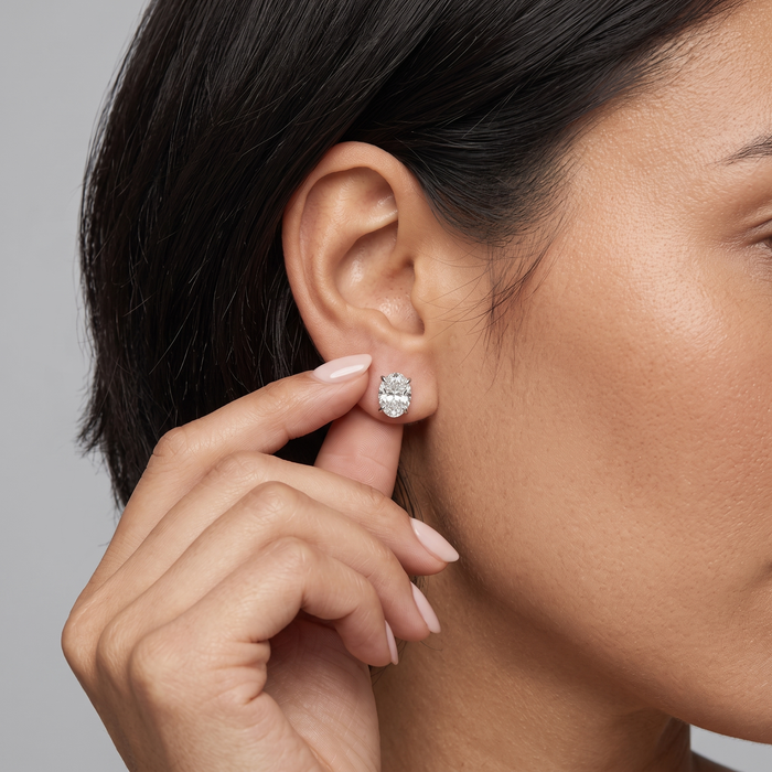 Unforgettable Diamond Stud Earrings in 14K Yellow Gold