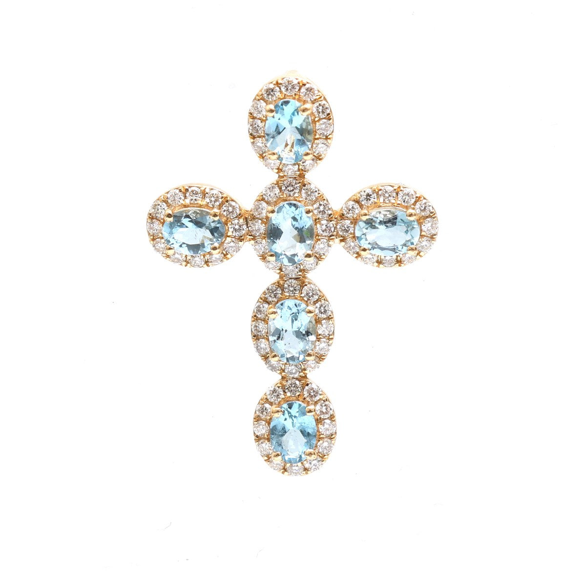 Timeless Diamond 18K Yellow Gold Pendant Necklace