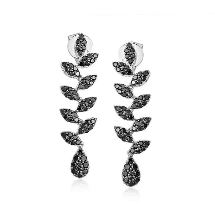 Dreamfall Diamond 14K Yellow Gold Drop Earrings