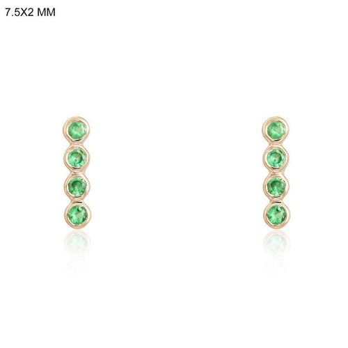Celestial Bloom 14K (or 18k upon request) White Gold Sapphire Diamond Drop Earrings