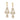 Mystic Charm Diamond Drop Danglers Earrings
