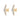 Celestial Cluster 14K Yellow Gold Diamond Stud Earrings