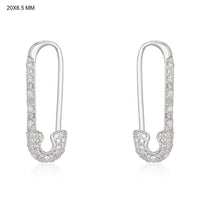 Vintage Clip Hoops Diamond Earrings in 14K Yellow Gold