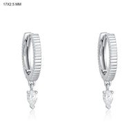 Serene Drop Diamond Drop Earrings in 14K Yellow Gold
