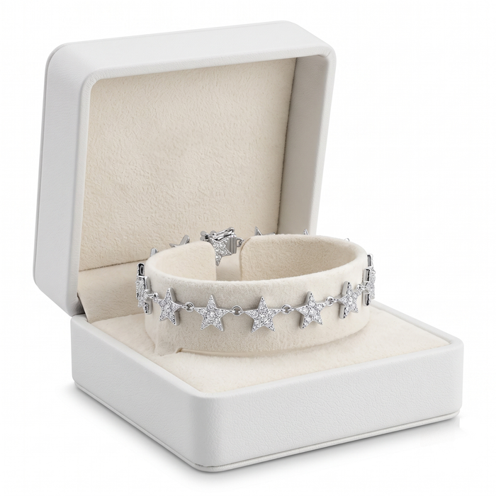 Bloom Diamond Charm Bangle Bracelet in 14K Yellow Gold
