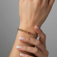 Ethereal Link Diamond Bracelet in 14K Yellow Gold