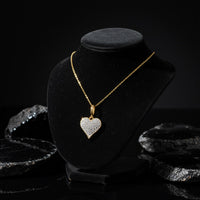 Minimal Pink Sapphire Pendant Necklace in 14K Yellow Gold
