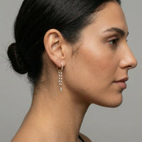 Diamond Wondrous Danglers Drop Earrings in 14K Yellow Gold
