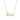 Personalised Bella Script 14K Yellow Gold Diamond Necklace