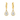 Pear Shaped 14K (or 18k upon request) Yellow Gold Drop Earrings