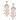 249 Baguette Diamonds 18K White Gold Earrings