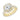 Cushion Halo Diamond Bridal 14K Gold Eternity Ring