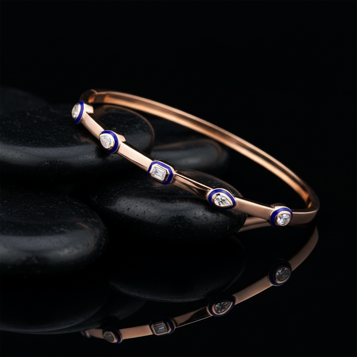 Classic Diamond Heritage Bracelet in 14K Yellow Gold