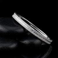 Classic Ember Diamond Bangle Bracelet in 14K Yellow Gold