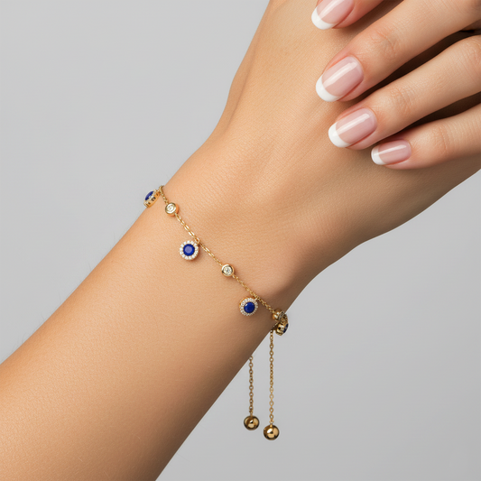 Celestial Trinkets Charm Bracelet in 14K Yellow Gold