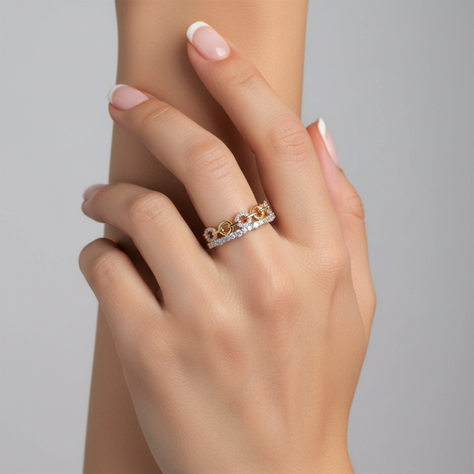 Dream Diamond Eternity Ring in 14K Yellow Gold