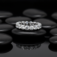 Sublime Diamond Eternity Ring in 18K White Gold