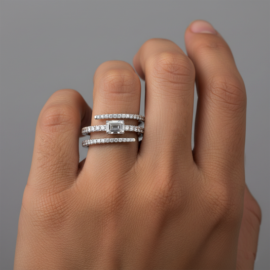 Sensational Diamond Open Wrap Ring in 14K Yellow Gold