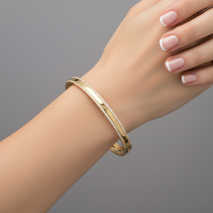 Splendor Diamond Bracelet in 14K Yellow Gold