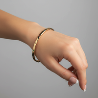 Eternal Horizon Diamond Bracelet in 14K Yellow Gold