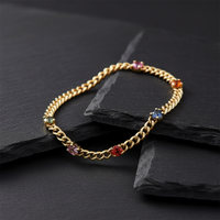 Ethereal Link Diamond Bracelet in 14K Yellow Gold