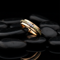 Eternal Shine Diamond Pink Sapphire Ring in 14K Yellow Gold