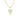 Eternal Flame 14K (or 18k upon request) Yellow Gold Pave Heart Necklace