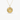 Lucky Eye Star Burst 14K Yellow Gold Diamond Necklace