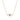 Golden Sapphire 14K Gold Evil Eye Charm Necklace