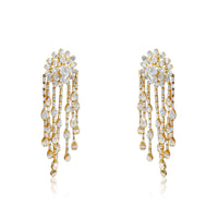 Round Diamonds Earrings in 18K White Gold