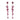 Ruby Drop Dangle 18K Rose Gold Intricate Earrings