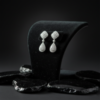 Ascending Light 14K (or 18k upon request) Yellow Gold Diamond Drop Earrings