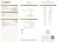 Emerald Cut Loose Diamond Stone in 11K
