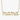 Natural Diamond 14K Yellow Gold Letter MAMA Necklace